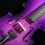 1/4 Size Kids Violin Beginner Student with Case Bow Shoulder Rest Metal Strings Purple 4