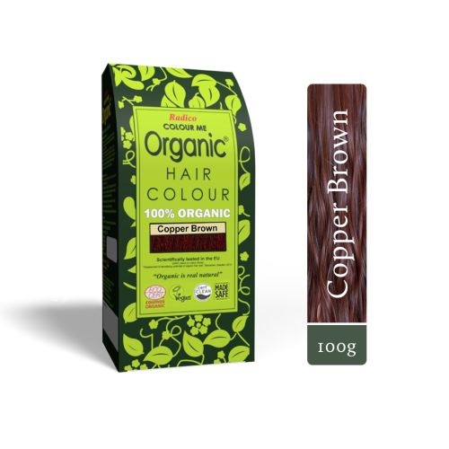 RADICO NATURAL ORGANIC ΚΑΦΕ (COPPER) ΒΑΦΗ ΜΑΛΛΙΩΝ