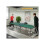 9FT Folding Tennis Table, with 8 Wheels, for Indoor Use, Green 2