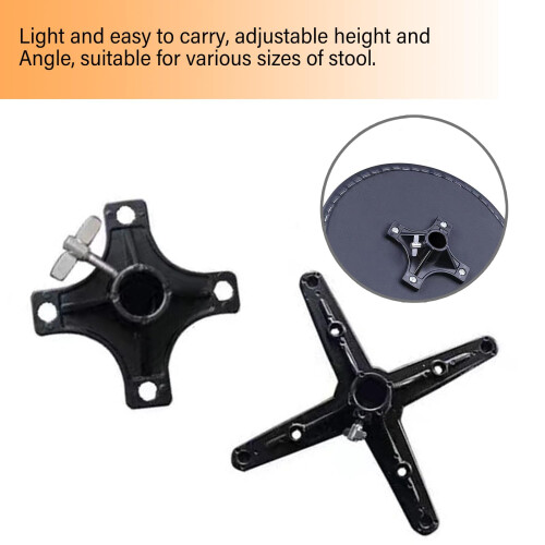 Durable Drum Throne Base with Stable Support and Quick Assembly for Compact Music Setup 2