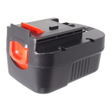 14.4V NiMH Replacement Battery 2000mAh for Black and Decker Firestorm Tools FS18FL FS18HV FS18ID