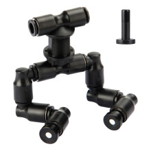 Reptile Misting Nozzles 1/4'' Double Adjustable Spray for Terrarium Paludarium Vivarium Plants