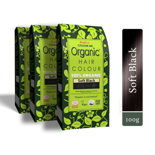 RADICO NATURAL ORGANIC ΜΑΥΡΟ (SOFT BLACK) ΒΑΦΗ ΜΑΛΛΙΩΝ