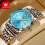 OLEVS Men Luxury Quartz Watch Stainless Steel 1