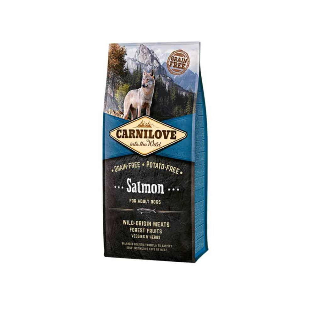 Carnilove Fresh Salmon Grain-Free Dry Dog Food 12 Kg