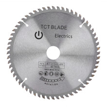 Carbide Circular Saw Blade 7 Inch Sharp Cutting Edge 60 Teeth Fast Accurate Cutting Tool Durable Not Easy To Break Alloy Blade For Woodworking