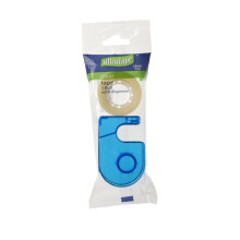 Clear Easy Tear Tape 19mm x 33m with Dispenser Multi Purpose Transparent Tape for Wrapping and Packaging