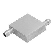Hochleistungs-Wasserkühlblock aus Aluminium, Vakuumlöttechnologie, auslaufsichere CPU- und Industriekühlung, präziser Strömungskanal