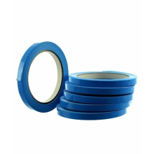 Blue Vinyl Bag Sealing Tape 9mm x 66m 6 Pack 396m Total PVC Tape for Bag Neck Sealing