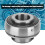 Insert Bearings for Industrial Use, Pillow Block Bearings with Self-aligning Functionality, Double Rubber Sealed for Durability, Precision Bearing 7
