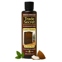 Trade Secret Scratch Concealer for Real Wood Furniture & Floors ? Restores Dark Wood Scratch, Covers Nicks, Scuffs & Dogs, Cats Scratches, Marks,