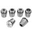 Σκληρυμένη και ακριβούς τριβής βάση MTB3ER32Collet Chuck Morse Taper, εξαιρετικά ακριβές 8
