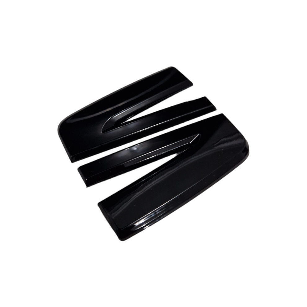 Seat Leon Ibiza Rear Badge Gloss Mk3 5F 2012-21 Black 5065009123315