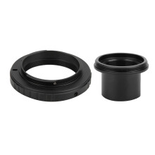 Ringadapter voor astrofotografie-accessoires, telescoopcamera-adapter, 1,25 inch telescoopvatting, M42-lenscompatibel met alle metalen sleuven.