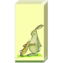 IHR Ideal Home Range - Pocket Tissues You are The Best Guess How Much I Love You Hare 1 Packet of 10 Individual 4-Ply Pocket Tissues 21 cm x 21 cm / 8