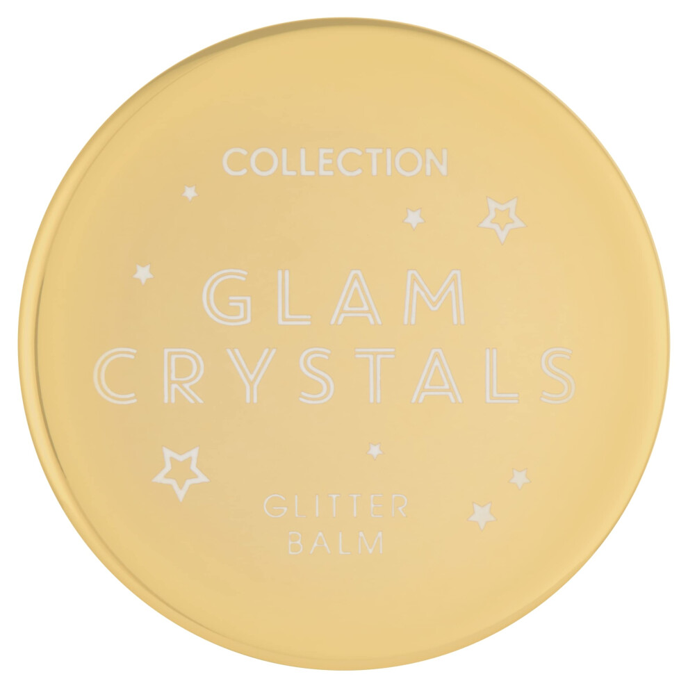 Collection Cosmetics Crystals Glitter Balm, Festival Glitter Makeup, Light-Weight Formula ? No Need For Glue, Sequins