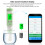 Hydroponic System Measurement, Waterproof Multifunction Meter With 3-In-1 Functionality For Ec Ph Temperature, Digital Conductivity Meter With 3