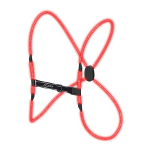 COAST LH150 Rechargeable LED Lighted Safety Harness. Color Changing, Reflective, Ultralight, One Size Fits Most