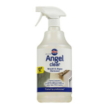Nilco Angel 1L Clear Mould, Algae, Fungus, Black Spot Remover Bleach Free Controls Re-Growth For Up to 3 Years Internal External Walls, Tiles, PVC,