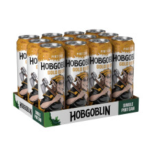 Hobgoblin Gold Ale Beer 568ml Can (Pack of 12)