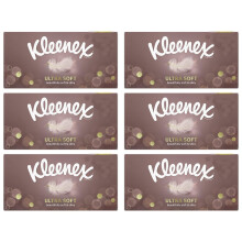 Kleenex Ultra Soft Facial Tissues ? 6 Standard Tissue Boxes