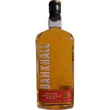 Bankhall Single Malt Whisky 1L | 40% | Aged in Bourbon oak and new oak casks | Sweet vanilla with smooth oaky spice