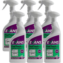 Evans Vanodine Final Touch Washroom Cleaner RTU 750ml - Case of 6