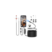 Ferdiiz Endoscope Inspection Camera with Lights, 1920P HD Inspection C