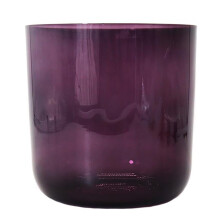 6 Inch 432Hz Crystal Singing Bowl A Note for Meditation with Pure Quartz Sound