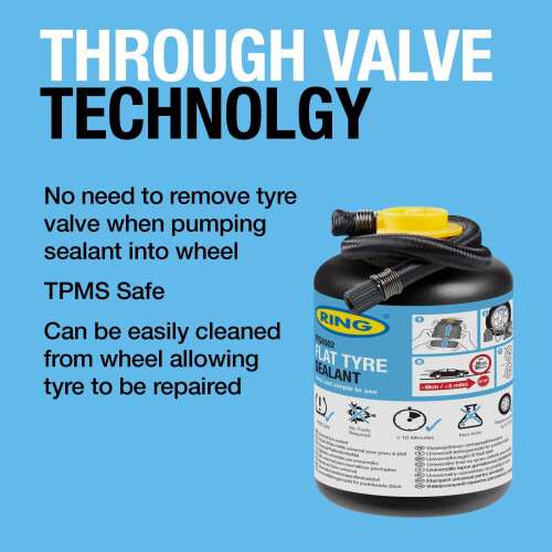 Ring Automotive RING Flat Tyre Sealant - Quick & Simply to Use 1