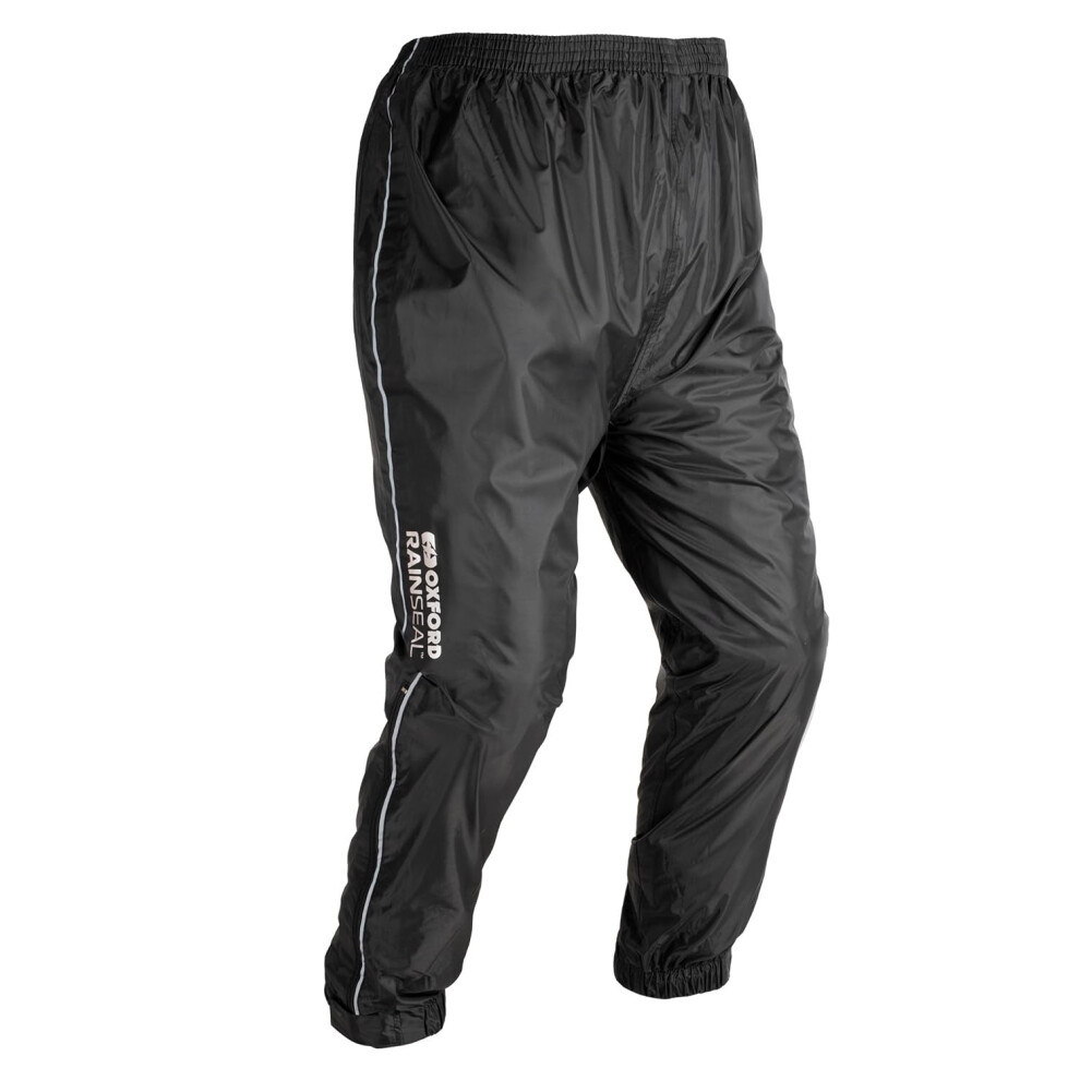 Oxford Products Rainseal Pant Waterproof Motorcycle Over Trousers, Bla 77723499