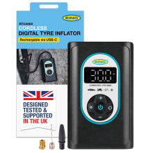 RING TYREINFLATE GO 4 Cordless Digital Tyre Inflator Air Compressor: R