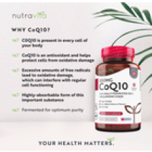 CoQ10 200mg 100 Pure and Naturally Fermented Ubiquinone Coenzyme 120 Caps