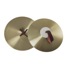 10 Inch Hand Cymbals Percussion Instrument with Comfortable Grip and Clear Sound for Drummers