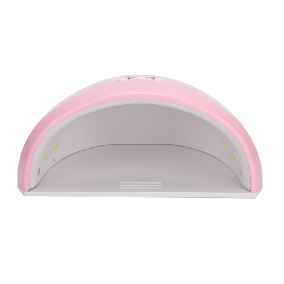 Light/Pink 36W Nail Gel Curing With 12 Chips, Smart Sensor