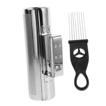 Steel Guiro Stainless Steel with Scraper for Latin Percussion Clear Sound Music Education