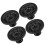 Floral Design Knobs, Exquisite Workmanship for Dresser, Cabinet, Wardrobe (4Pcs) 3