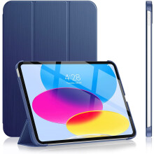 Funda compatible con iPad de 10.ª generación (10,9 pulgadas, 2022) - [Smart Cover con función de encendido/apagado automático + soporte triple