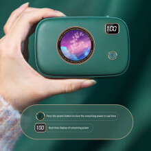 Rechargeable Hand Warmers 10000mAh, Portable USB Reusable Pocket Warmer & Power Bank, 10 Hours Heat for Outdoors, Camping