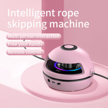 Hesroicy Smart Electric Skipping Machine with Bluetooth Music, Colorful Lights, and 10-Speed Regulation - 1 Set for Outdoor Fitness