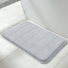 Χαλί μπάνιου POWKOL Memory Foam 48x16 ίντσες, Μαλακό, Υπεραπορροφητικό, Αντιολισθητικό,