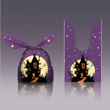 Halloween-herkkupussit, lasten pienet herkkupussit irtotavarana, muoviset karkkipussit karkkiin, juhlalahjat, popcorn, välipala, keksi kurpitsalla,
