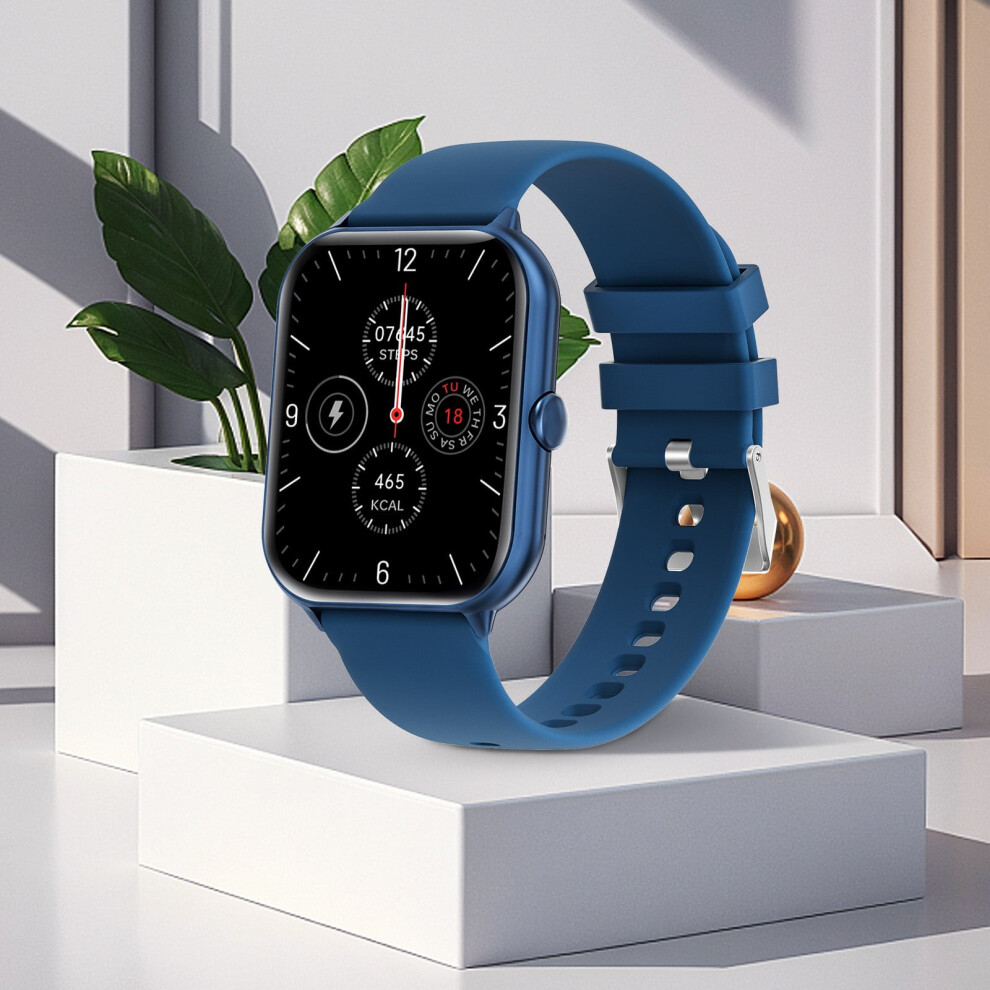 Jacenvly 1.95" Bluetooth Call Smartwatch, Waterproof, Multifunctional Sports Mode, Information Push, Ultra-Thin, Fashionable, New Year & Birthday 9395123813141