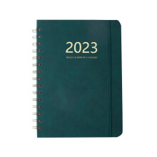 Carnet de notes XIUH Tool Series 2022 - Carnet de planification - Carnet de bureau - Carnet d'affaires (Vert)