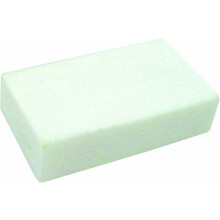 Vinyl White Block Erasers, Medium, Box of 24 Erasers, White (39700)