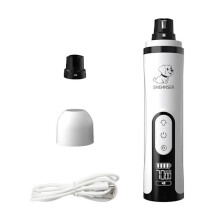 1pc Electric Pet Claw Grinder, 2-LED Light, Professional Dog Claw Grinder