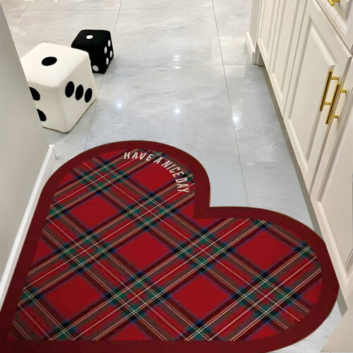Χαλί Bathroom Love - Υπεραπορροφητικό και γρήγορο στέγνωμα - Ελαστικό υπόστρωμα - 1
