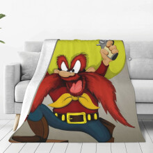 Bugs Bunny -söpö anime-peitto, superpehmeä flanelli, kevyt ja mukava, 60x50 tuumaa, sängyn/sohvan sisustus, kaikkiin vuodenaikoihin, lahjoja