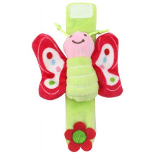 Fymall Baby Spædbarn Legetøj Tegneserie Dyr Rangler Plys Armbånd