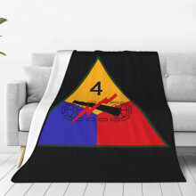 US Army Veteranen-Bettdecke, Fleecedecke, Kuscheldecke, Sofadecke, weiche Decke für Zuhause, Camping und Reisen, 152 x 127 cm
